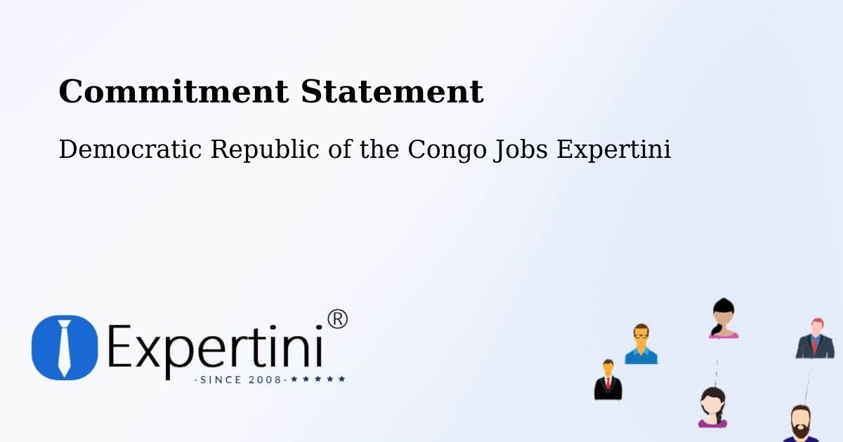 Corporate Commitment – Masina - Democratic Republic of the Congo Jobs Expertini