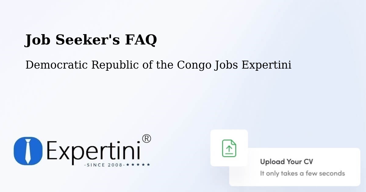 Job Seeker FAQ – Masina - Democratic Republic of the Congo Jobs Expertini